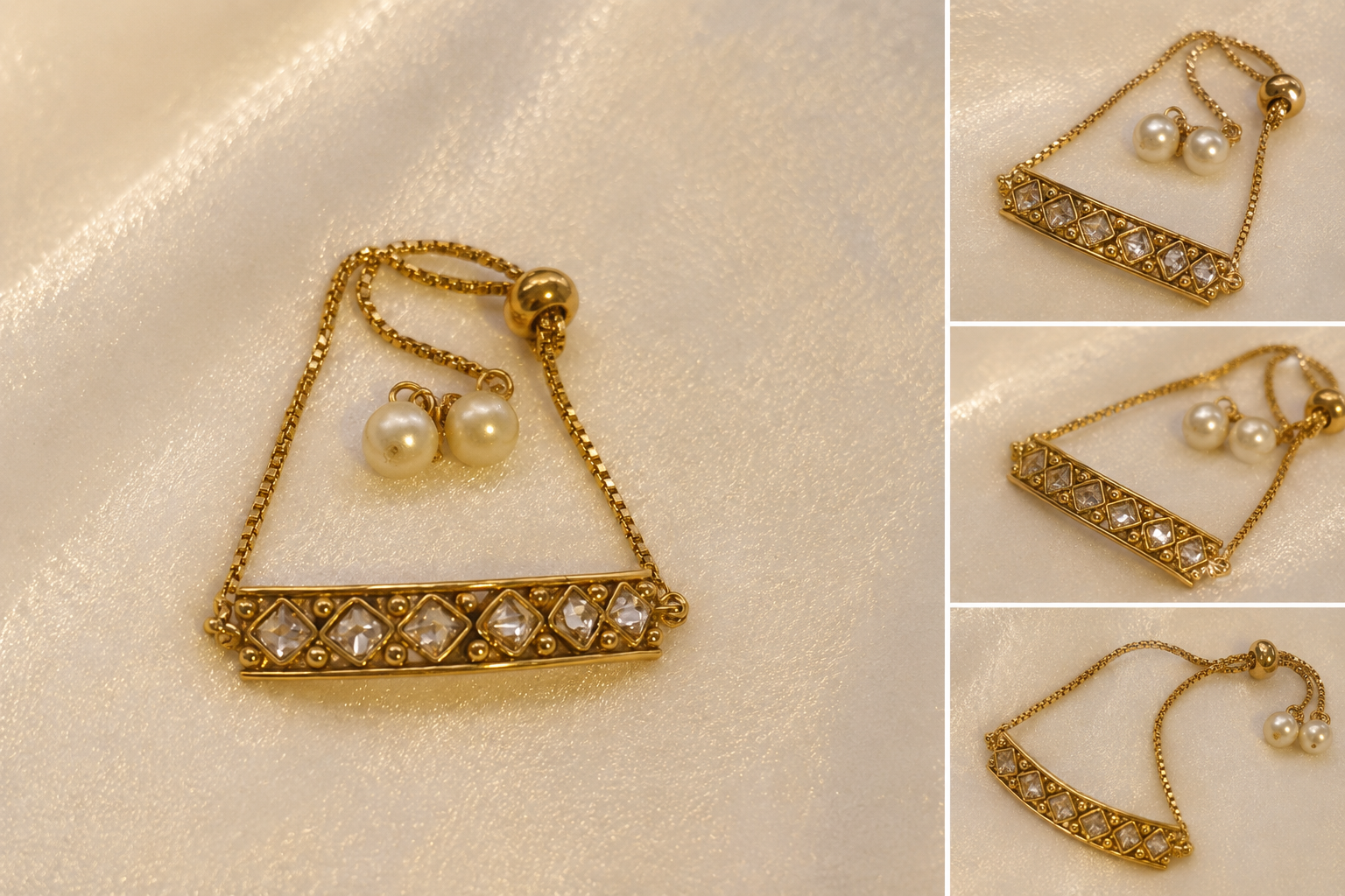 Pearl Slider Bracelet