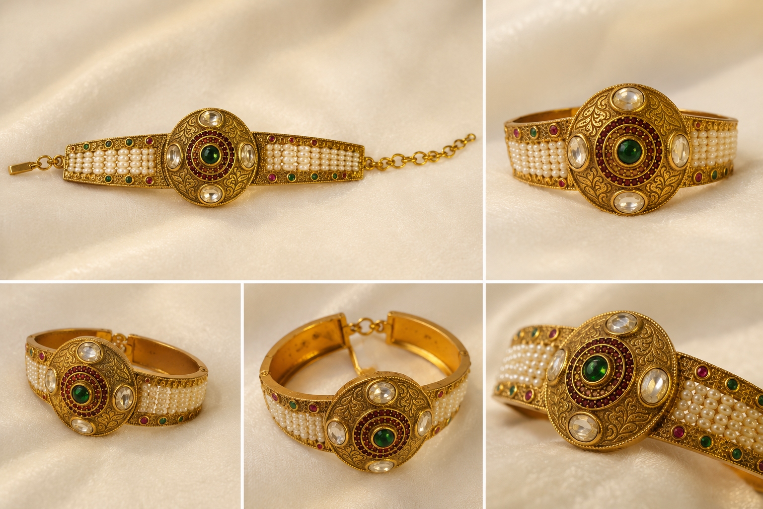 Heritage Pearl Statement Bracelet