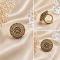 Royal CZ Statement Ring