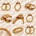 Royal Pearl Kada Set